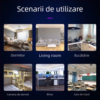 Lampa pentru țânțari – interior, conectată la priză, cu LED, 220V, personalizare disponibilă