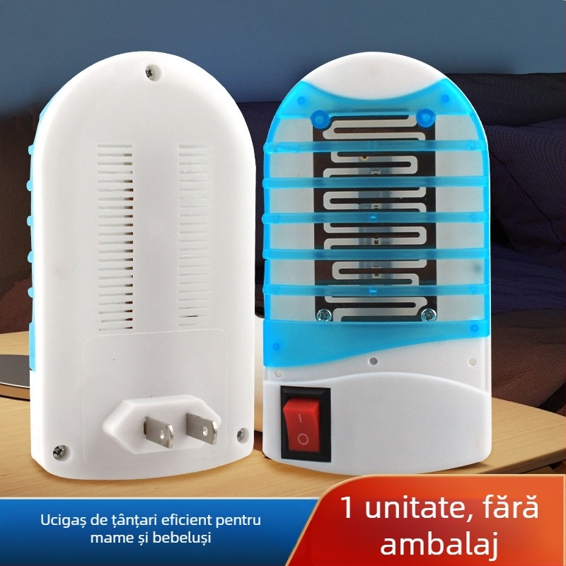Lampa pentru țânțari – interior, conectată la priză, cu LED, 220V, personalizare disponibilă