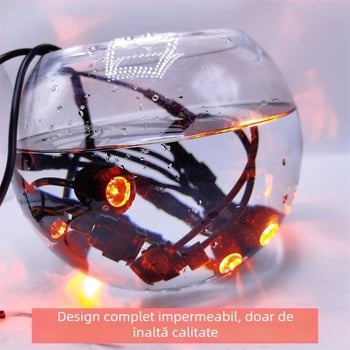 Lumină LED Eagle Eye pentru ziua, universală, cu iluminare înaltă, impermeabilă, avertizare galbenă