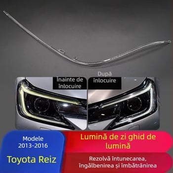 Bandă DRL pentru Toyota Reiz (13-16) – acrilic, 12V, model Ruizhi