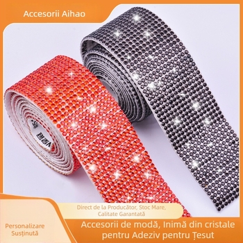 Bandă autoadezivă cu stras pentru DIY haine, încălțăminte și pălării — Minghai Jewelry, adulți, Iarnă 2024, Articole disponibile