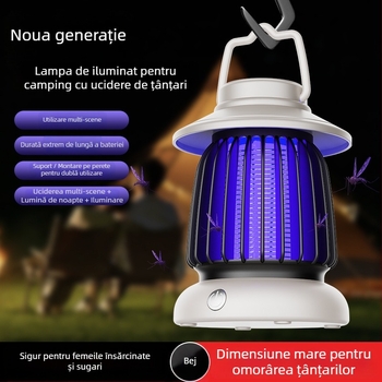 Lampă LED pentru eliminarea țânțarilor, lanternă de camping multifuncțională pentru exterior, model Yhc-003, brand Dages, 5V, 1.5W, Personalizare disponibilă
