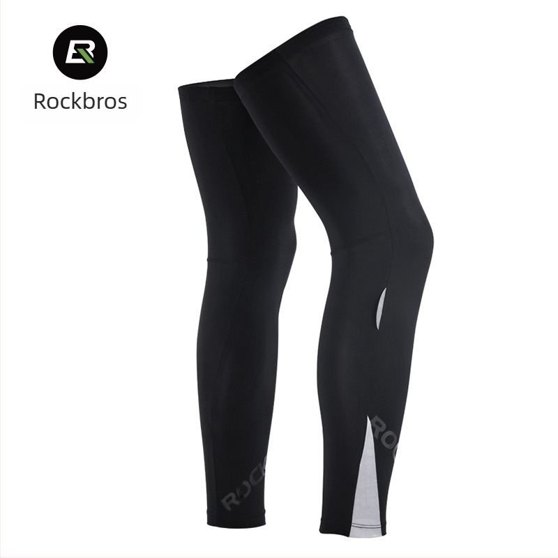 ROCKBROS Manșete de ciclism cu protecție pentru genunchi – Unisex, Fibre de poliester, Procesare personalizabilă