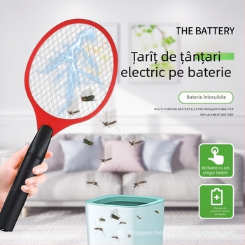 Lampa electrică pentru omorârea țânțarilor, portabilă, ne-reîncărcabilă, funcționare continuă, potrivită pentru până la 10 m²