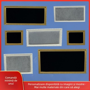 Raft de afișare bijuterii, material PP, design pătrat, stil artistic