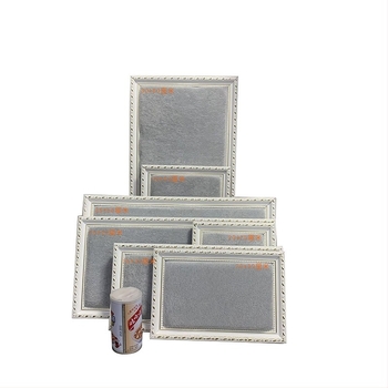 Raft de afișare bijuterii, material PP, design pătrat, stil artistic