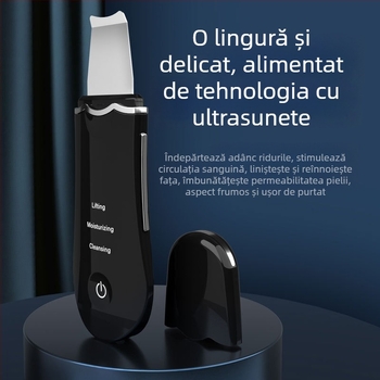 Dispozitiv de înfrumusețare Rongzhou Premium – Masaj facial portabil cu funcția de ioni pozitivi, baterie încorporată 300–500 mAh, IPX5 impermeabil, utilizare casnică, curățare pori și puncte negre