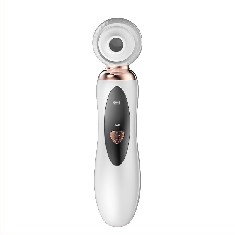 Dispozitiv de curățare facială pentru uz casnic cu rotație electrică, aspirație cu bule pentru eliminarea punctelor negre, model Ry2306, carcasă ABS, reglaj de viteză