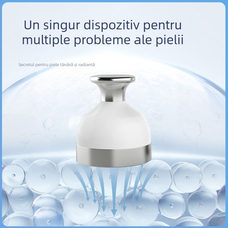 Dispozitiv facial cu compresie rece, cioc de gheață, pentru uz casnic — hidratare, refacere după expunerea la soare, estomparea ridurilor, rejuvenare a pielii, luminozitate; IPX8 impermeabil; portabil; fără baterie încorporată