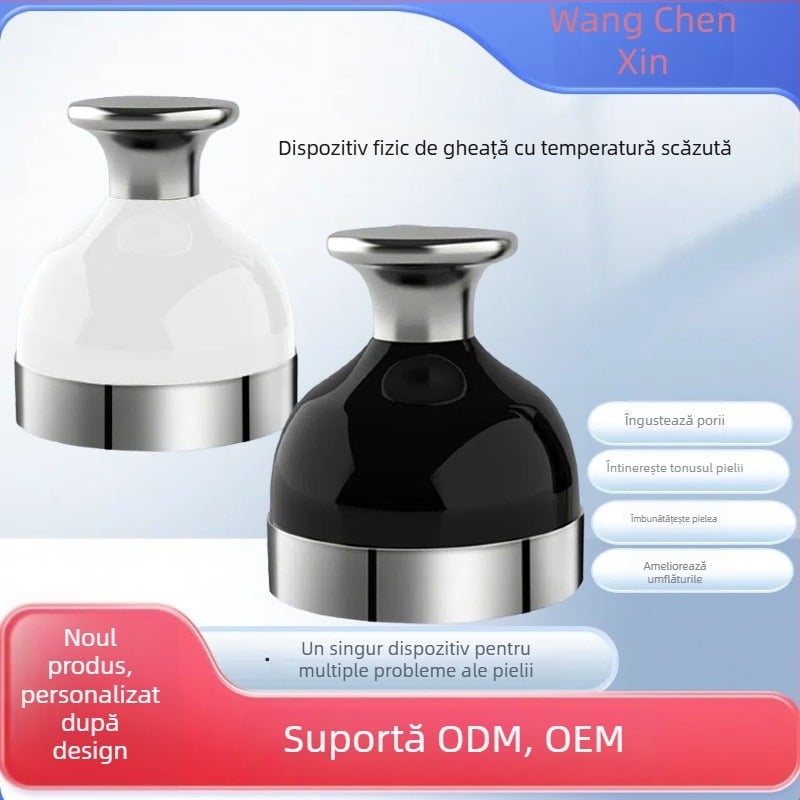 Dispozitiv de compresie cu gheață pentru față – estomparea porilor, post-operator, portabil, IPX7 impermeabil, uz casnic, fără baterie încorporată