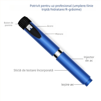 Creion de înfrumusețare pentru uz casnic – netezire a ridurilor și lifting prin livrare profundă de colagen, tehnologie apă-lumină.
