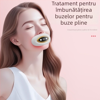 Instrument de frumusețe a buzelor — portabil, încălzire LED, lumină infraroșie, umplere cu colagen, baterie încorporată 300–500 mAh, IPX-2 rezistent la apă, pentru utilizare casnică