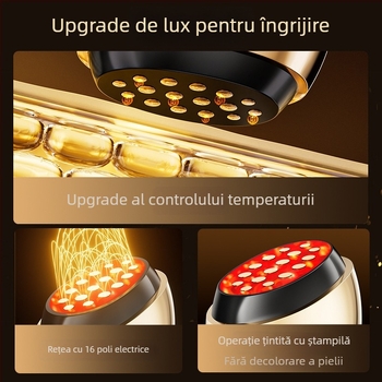 Dispozitiv de frumusețe Collagen Gun pentru față – Konka/Kangjia, albire, rejuvenare a pielii, strălucire, portabil, baterie încorporată 300–500 mAh, utilizare la domiciliu