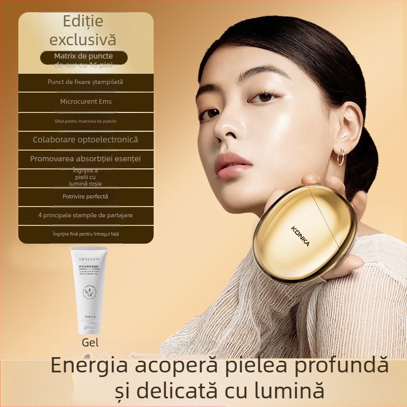 Dispozitiv de frumusețe Collagen Gun pentru față – Konka/Kangjia, albire, rejuvenare a pielii, strălucire, portabil, baterie încorporată 300–500 mAh, utilizare la domiciliu