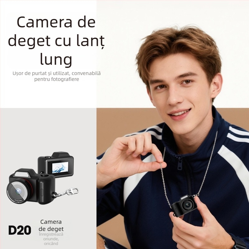 Mini cameră CCD, 8MP, senzor 1/1.7'', zoom digital 3x, rezoluție maximă 640x480, USB 2.0