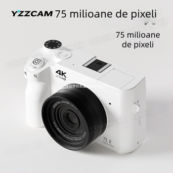 Aparat foto mirrorless pentru începători WD07-2 – obiectiv fix, peste 20 MP, video HD, stabilizare electronică a imaginii