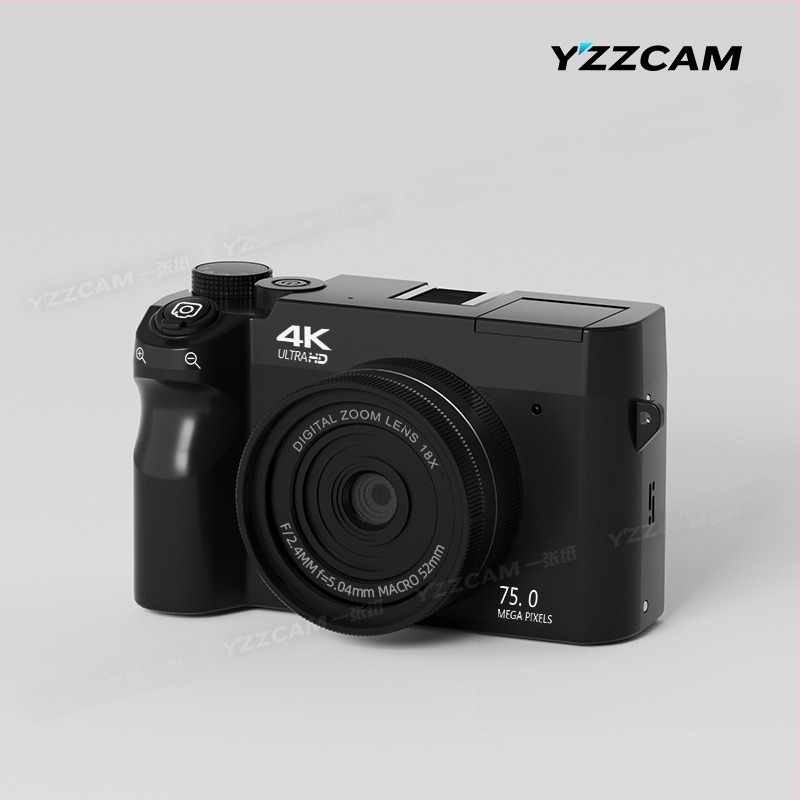 Aparat foto mirrorless pentru începători WD07-2 – obiectiv fix, peste 20 MP, video HD, stabilizare electronică a imaginii