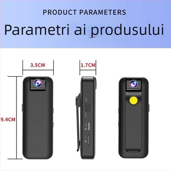 Cameră video wireless cu zoom optic 4x, senzor CCD 20 MP, ecran LCD de 1,5 inch.