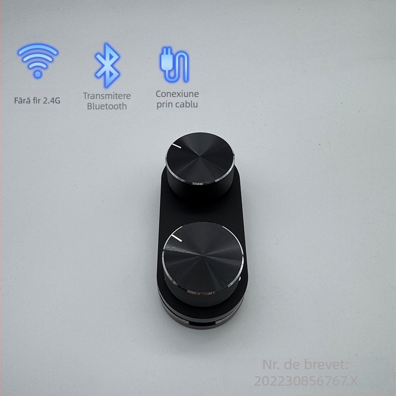 Tastatură Bluetooth mecanică cu ax roșu, hot-swappable, personalizabilă