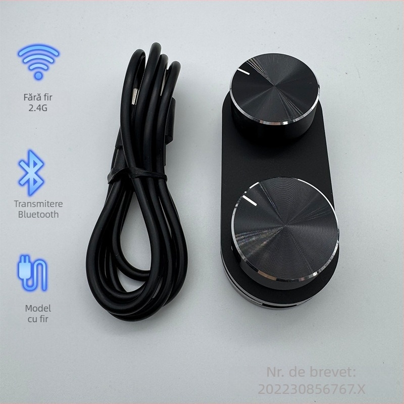 Tastatură Bluetooth mecanică cu ax roșu, hot-swappable, personalizabilă