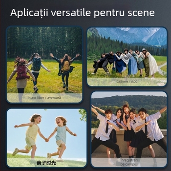 Cameră CCD portabilă pentru copii X6-3, senzor CMOSS 8MP, senzor 1/1.7 inch, ecran LCD 0,96 inch, card TF