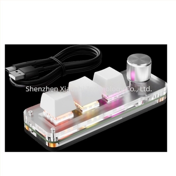 Tastatură numerică cu 3 taste, cablată, macrocomenzi personalizabile, copiere/paste și selectare totală, control al volumului