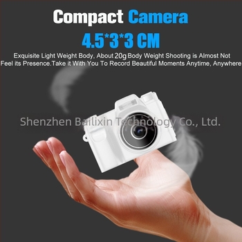 Cameră pentru copii, model D7, senzor CCD de 0,9 inch, 1 MP, zoom optic 16x, ecran LCD 0,96 inch