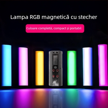 Lumină de fill pentru fotografie, lampă-stick manuală, model A-120, putere sub 10W, tensiune 1200