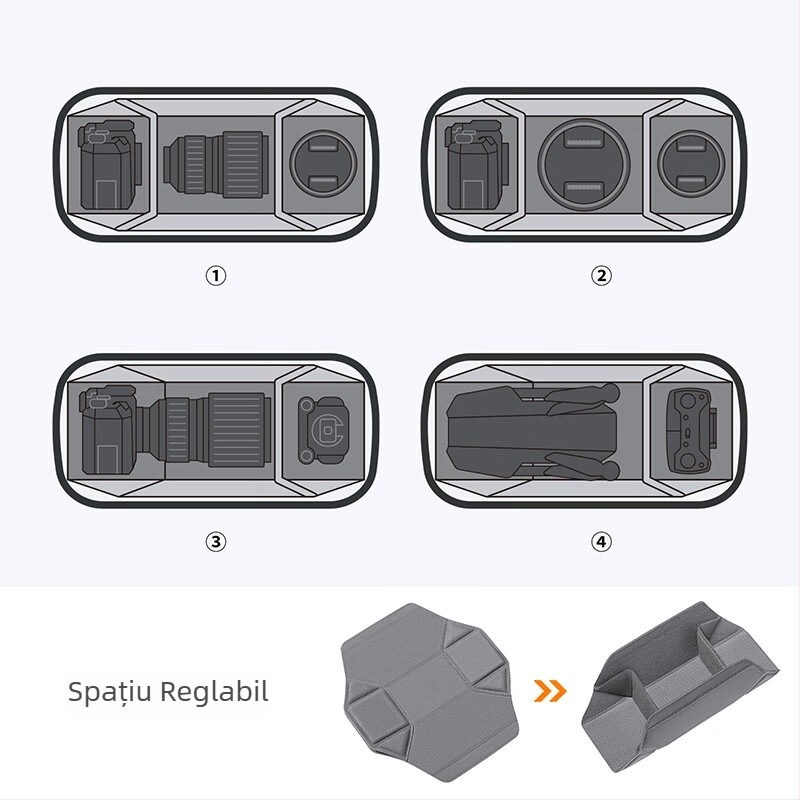 K&F Concept Geantă Fuji fără oglindă pentru aparat – Geantă de fotografie cu curea crossbody