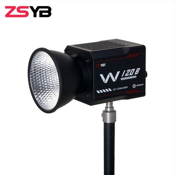 Lumină de umplere pentru fotografie în exterior — COB LED 100W, 24V, portabil, trei temperaturi de culoare