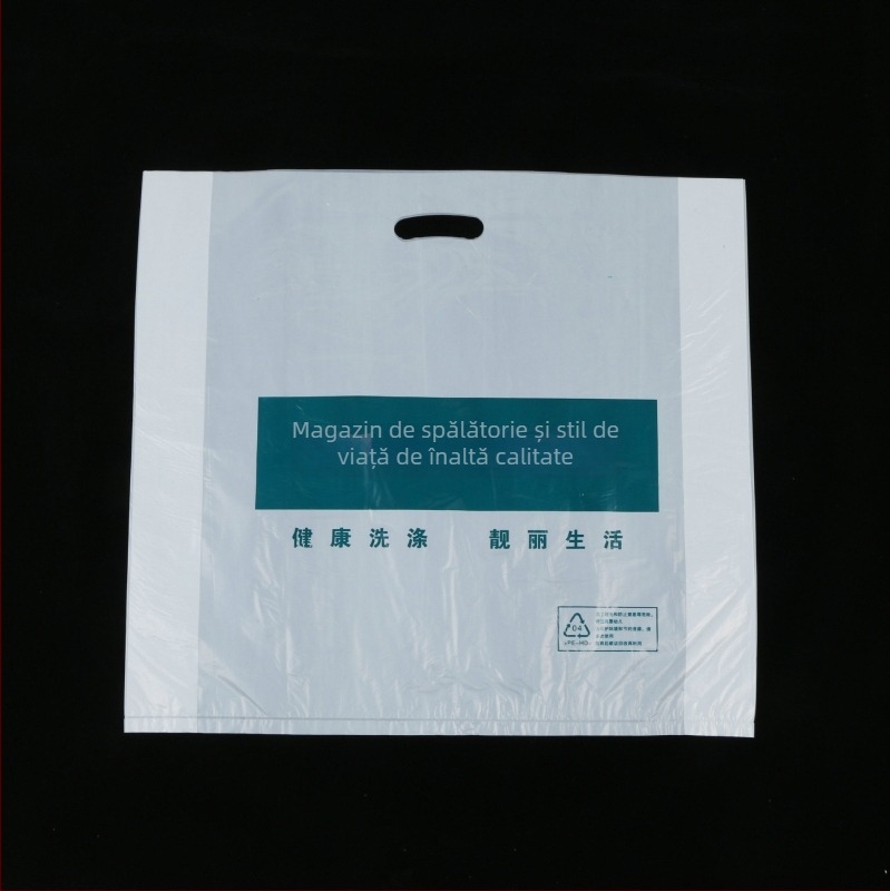 Sac plastic pentru curățare uscată, grosime dublă 6, pentru ambalare generală, producție zilnică 70 000