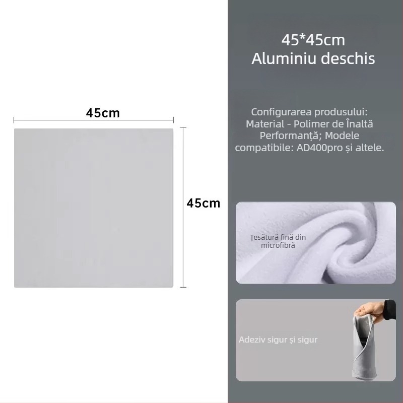 Pătură fotografică pliabilă cu husă interioară pentru fotografii în aer liber - material polimeric; compatibilă cu V350, V1, TT350, V860, V85; greutate 43/54/90 g