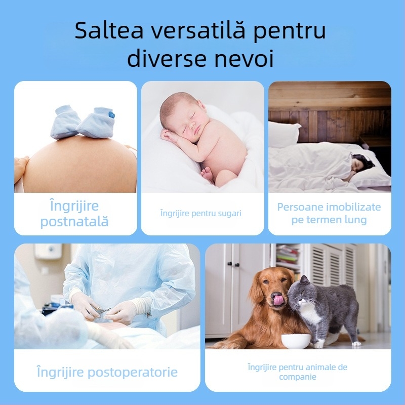 Hill placă medicală de îngrijire de unică folosință pentru adulți – pentru paturi spitalicești/examinare; igienică; durata de viață cinci ani; cod produs XS-medical nursing pad