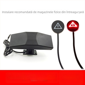 Sistem de monitorizare a unghiurilor moarte pentru motocicletă, asistență la schimbarea benzii, radar cu 4 canale și afișaj digital