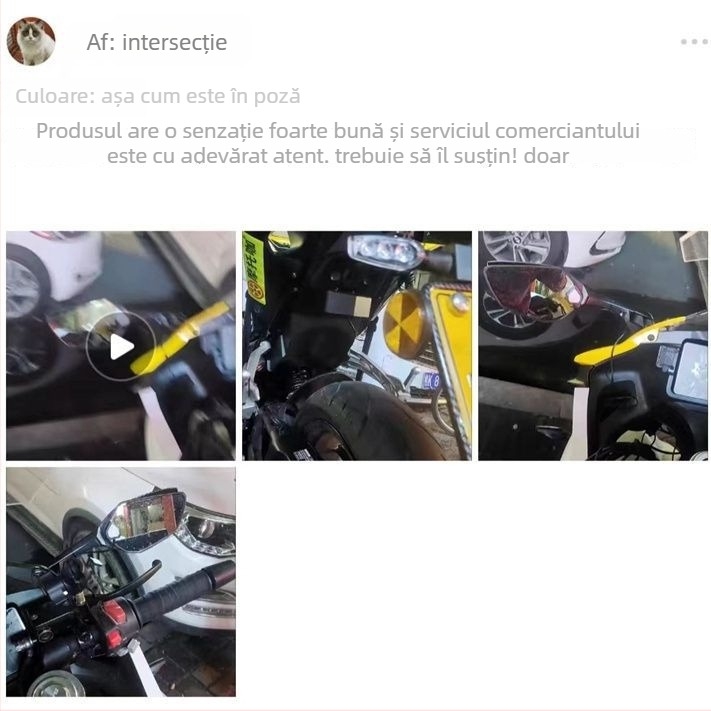 Sistem de monitorizare a unghiurilor moarte pentru motocicletă, asistență la schimbarea benzii, radar cu 4 canale și afișaj digital