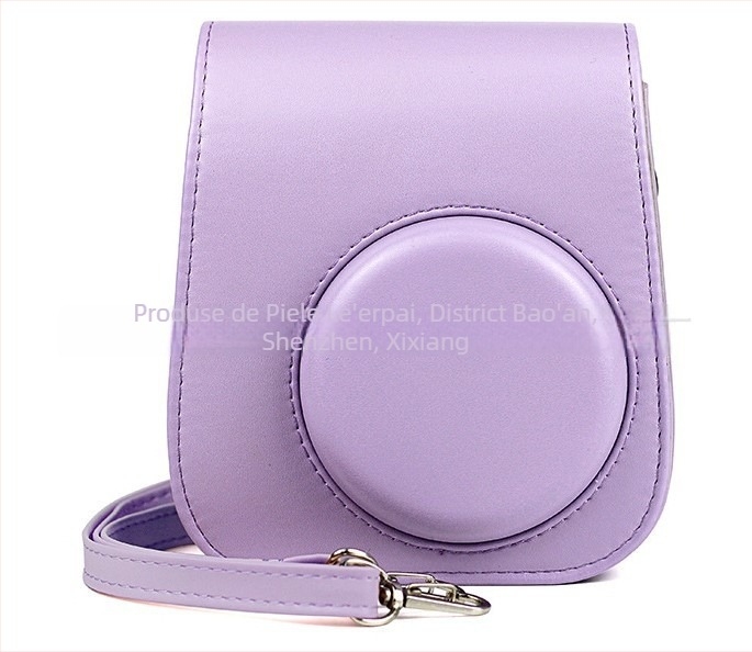 Geantă pentru cameră Instax Mini11/Mini9/Mini8, din PU, tip crossbody, impermeabilă, căptușeală din piele sintetică, compatibilă cu seria Instax Mini