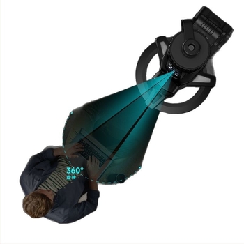 Gimbal de călătorie cu urmărire facială și filmare stabilă, rotire 360° orizontală și 360° verticală, portabil, greutate 800 g