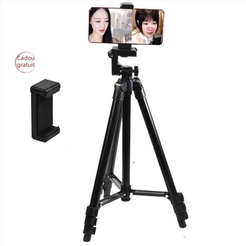 Traveler T-50 Trepied cu 4 secțiuni, aliaj de aluminiu, gimbal 3D, încărcare până la 2 kg, greutate 0,47 kg