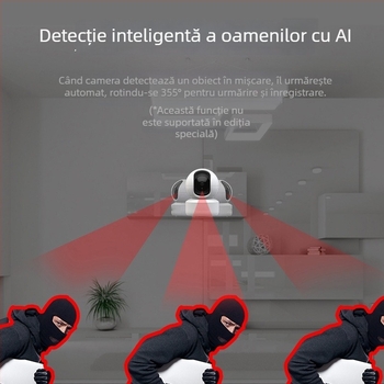 ICSEE Cameră wireless pentru casă — alimentare 5V, PTZ din Plastic, montaj pe perete, pe tavan sau pe suprafață plană