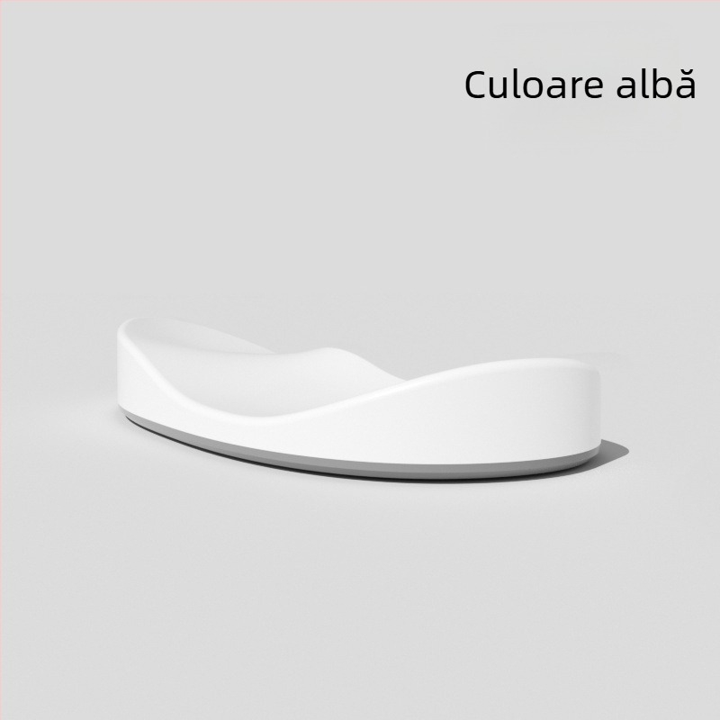 Padă de încheietură pentru birou – silicon, anti-alunecare, impermeabil, ușor de curățat; model Q8, aproximativ 40 g, cu o singură față