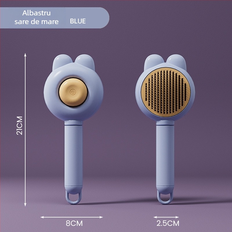 Pieptene de îngrijire pentru pisici și câini pentru îndepărtarea părului liber (Brand: Other; Material: Other; Import: Nu)