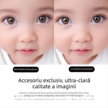 Filtru de perspectivă pentru DJI Osmo Nano, cu lentilă de focalizare pentru portret, sticlă optică, ramă din aluminiu, logo personalizat