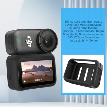 Carcasă din silicon pentru corpul camerei DJI Osmo Nano – protecție anti-zgâriere, Brand Bhs, Model Osmo nano, Material silicon