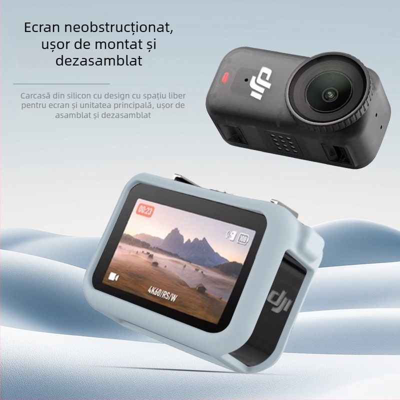 Carcasă din silicon pentru corpul camerei DJI Osmo Nano – protecție anti-zgâriere, Brand Bhs, Model Osmo nano, Material silicon