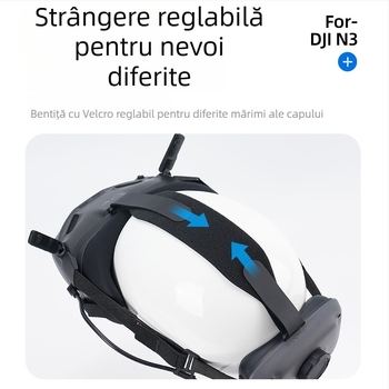 Bandă de protecție pentru cap pentru DJI Avata, EVA spumă/nylon, model 1474700, logo imprimat