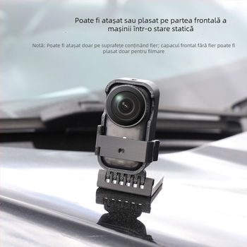 Suport de birou cu ventuză magnetică pentru Dji Nano — Marca Strange Leaves, Model nano, Material plastic