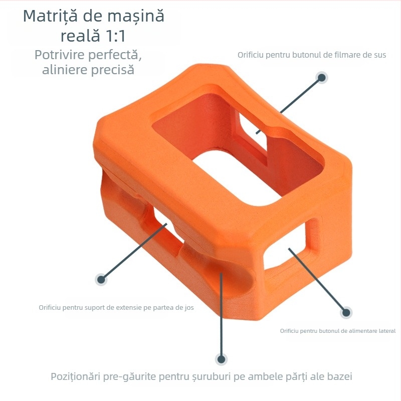 GoPro HERO8/9/10 EVA ramă plutitoare, greutate 20 g, fără siglă