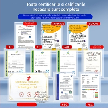 Cameră de acțiune 4K cu Wi‑Fi, impermeabilă pentru scufundări, ecran dual