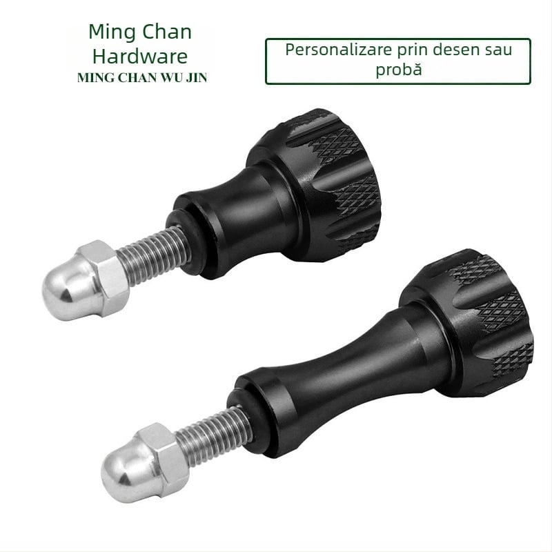 GoPro11 accesoriu metal universal pentru camere de acțiune — șurub adaptor din aliaj de aluminiu (1 inclus)