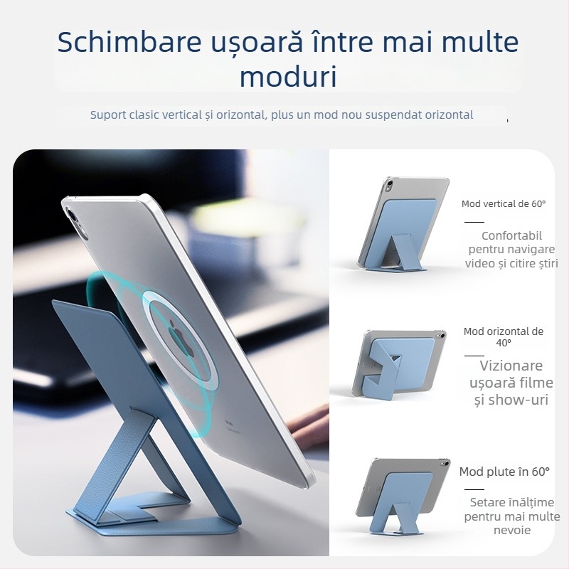 Suport pentru tabletă iPad Air 5 – pliabil, magnetic, de birou